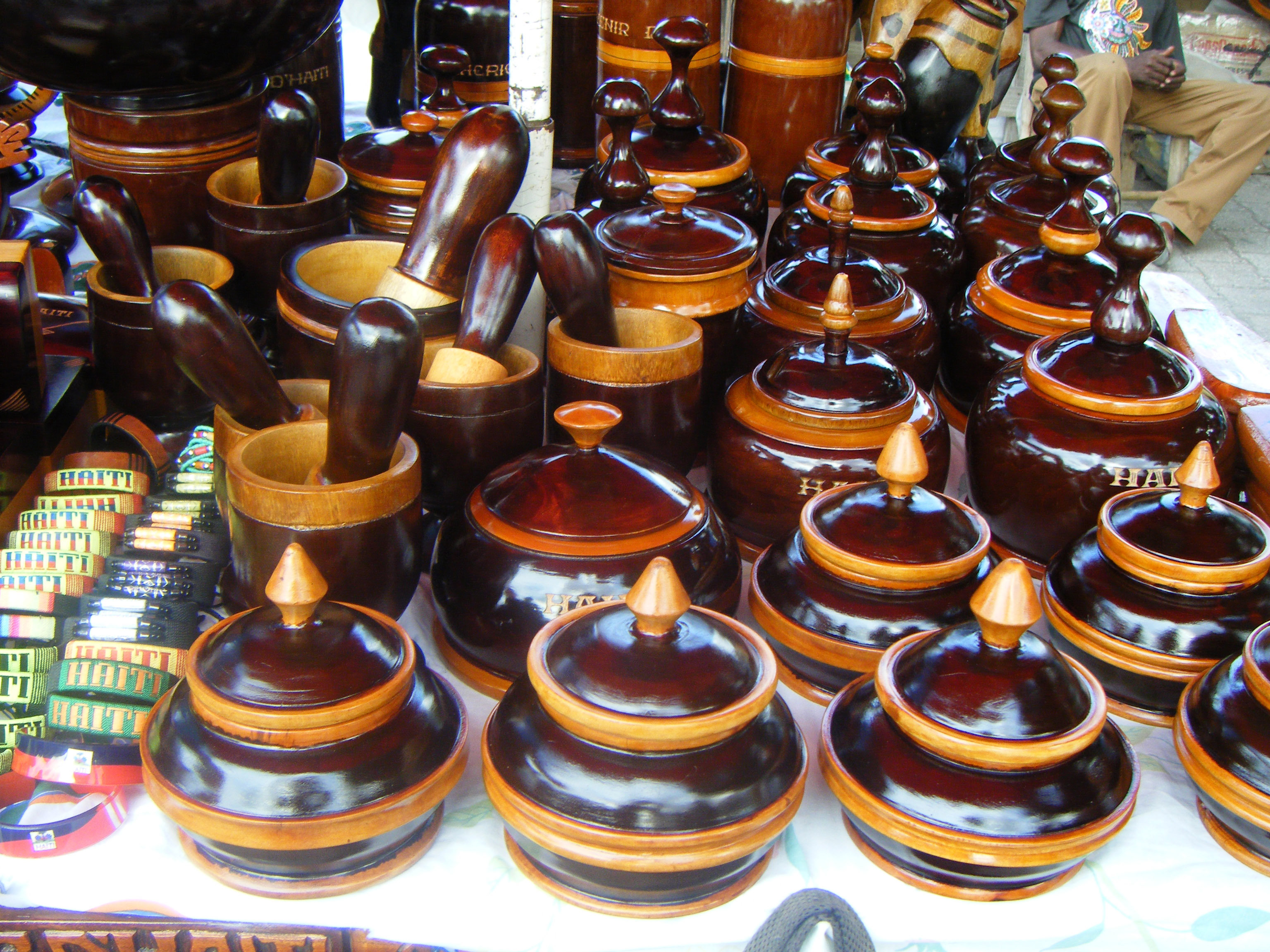 Haitian Wooden Boxes, Fine Wood Handmade Products of Haiti - $12.95 USD